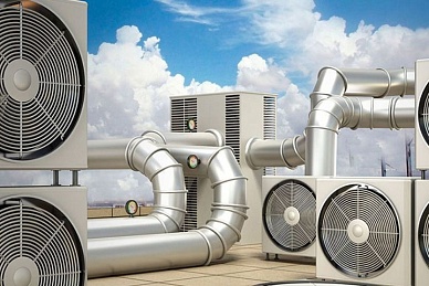 Установка вентиляции